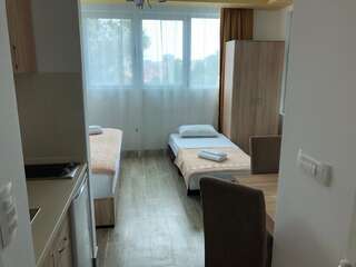 Апартаменты Apartment Sofija Будва Апартаменты-студио с 1 двуспальной кроватью или 2 отдельными кроватями и балконом-5